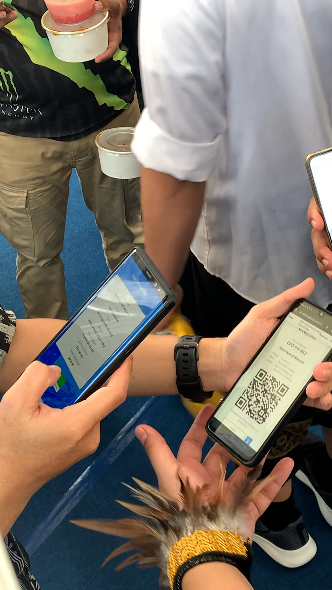 Validasi tiket dan QR code peserta event